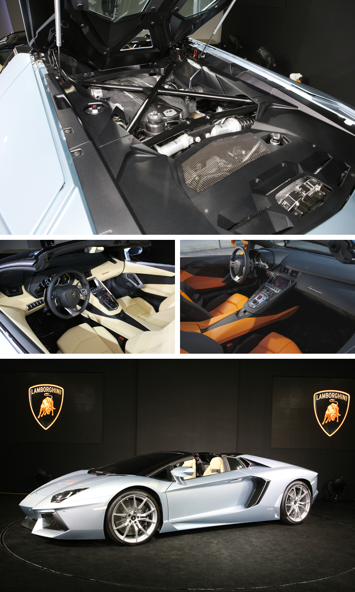 아벤타도르 LP700-4 로드스터(Aventador LP700-4 Roadster)'를 국내 출시