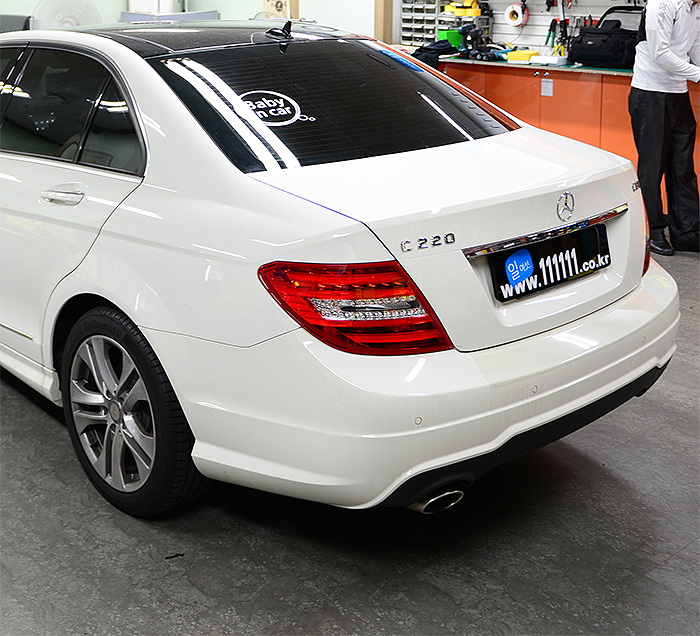 Benz C220, 아틀란 3D 내비게이션 A 클라스 시즌2 장착 리뷰 by 일여섯