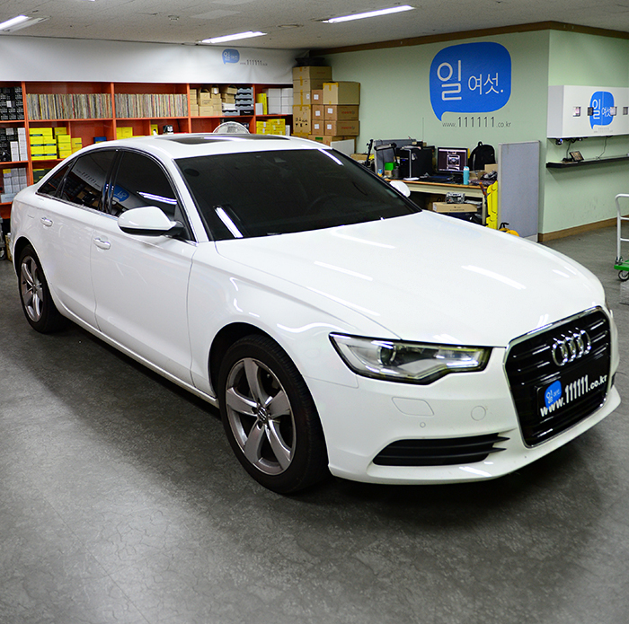 Audi A6 아이나비 3D 내비게이션 i 클라스 시즌2 장착 리뷰 by 일여섯