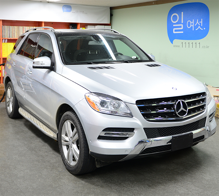 benz ML350 아이나비 3D 내비게이션 i 클라스 장착 리뷰 by 일여섯